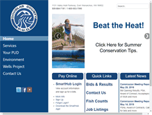 Tablet Screenshot of douglaspud.org